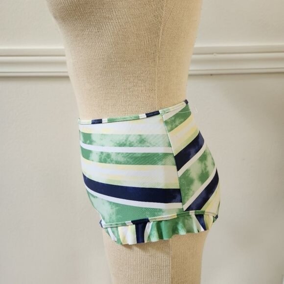 aerie Ruffle High Waisted Bikini Bottoms - Picture 6 of 11